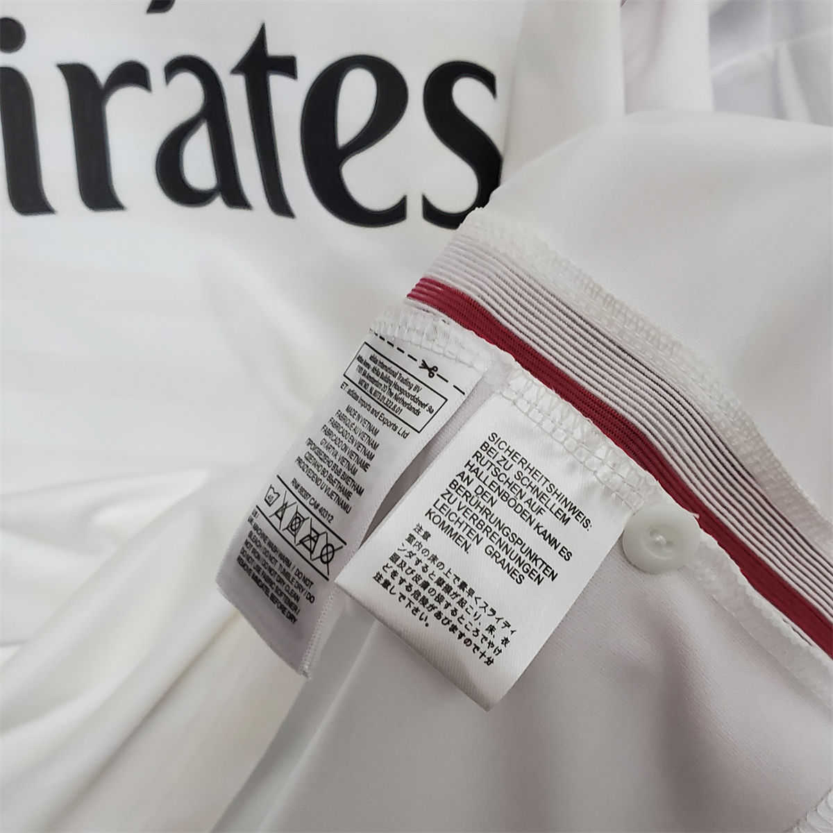 Retro Real Madrid 14/15 Long Sleeve home  jersey Fan Version