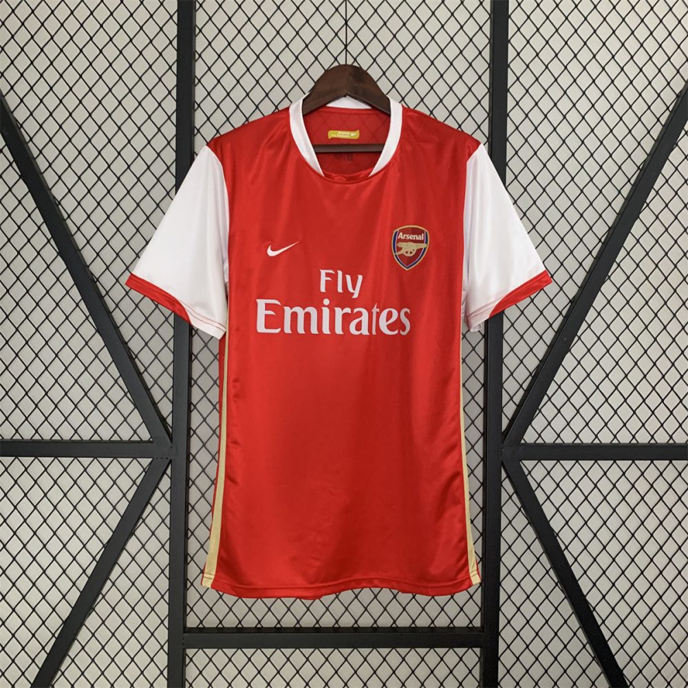 Retro Arsenal 06/08 Home jersey Fan Version