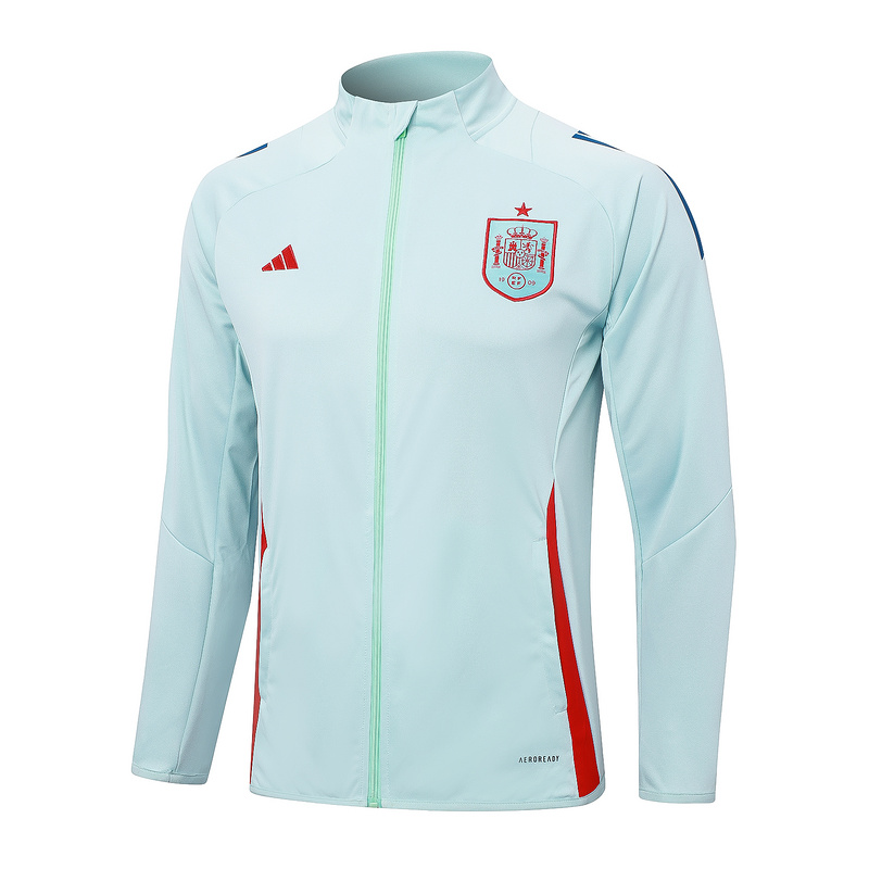 2024/25 Spain Green Jacket Training Suit Set Football Team Shirt Sports Fashion