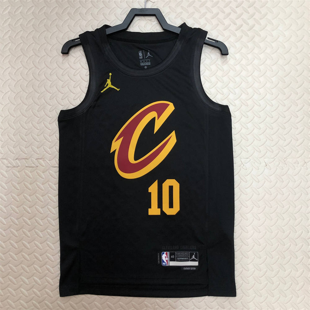 NBA Cleverland Cavaliers Round Neck Black jersey GARLAND#10 S-XXL