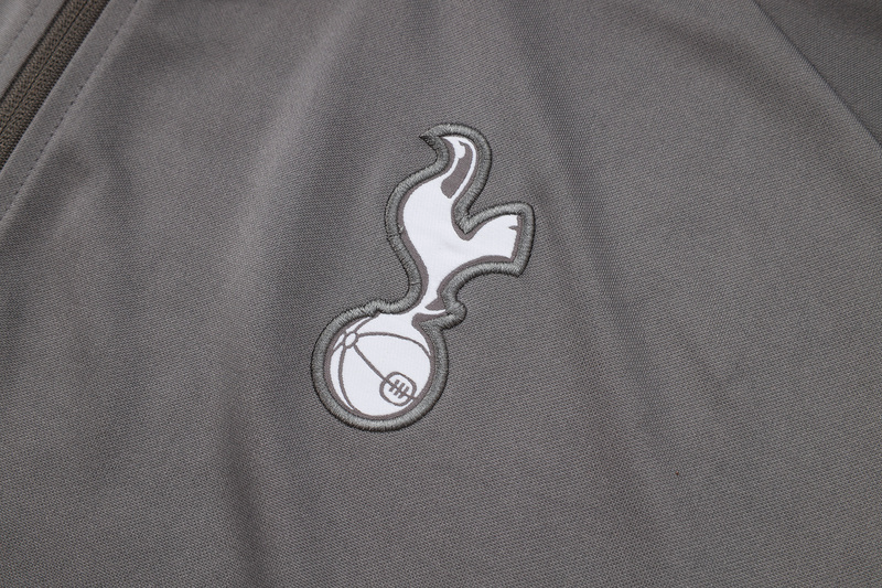 2024/25 Tottenham Dark grey Jacket Training Suit Set Football Team Shirt Sports Fashion