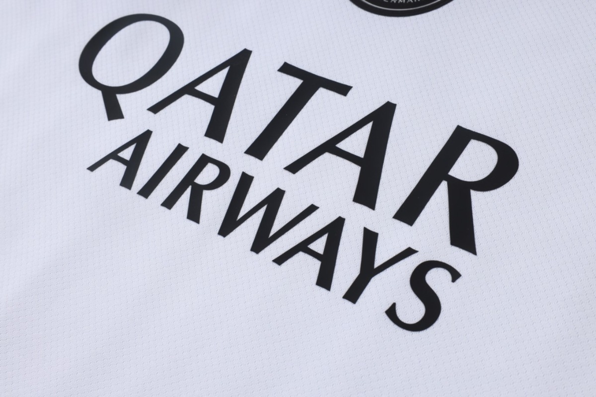 2026 PSG White Training Set Shirt and Shorts