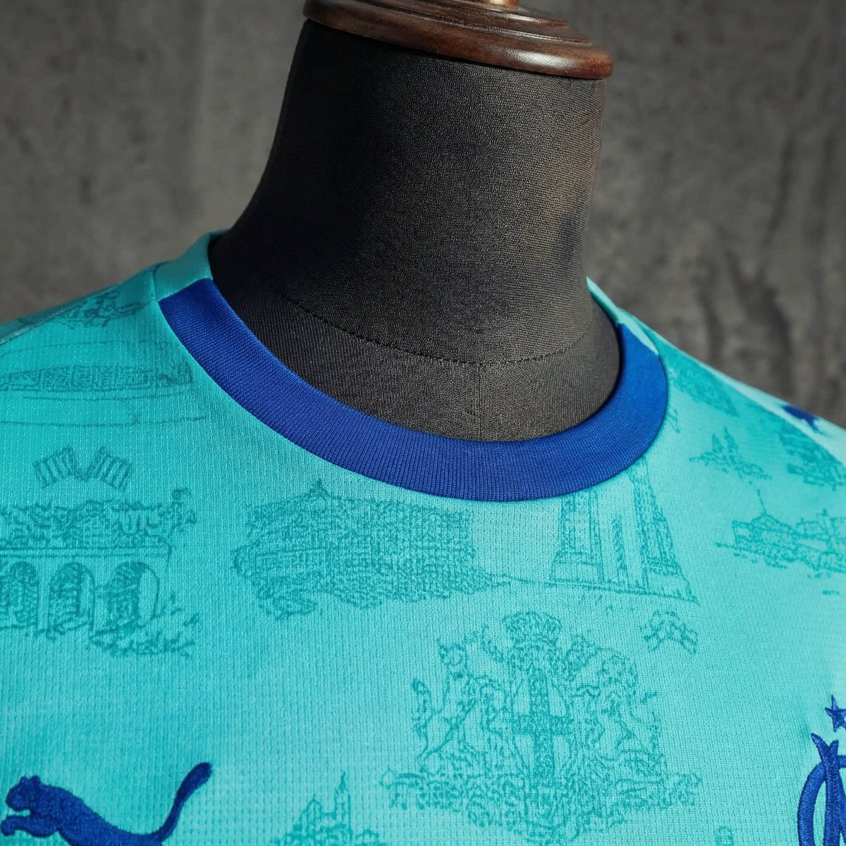 2025/26 Marseille Special Edition Green jersey Fan version