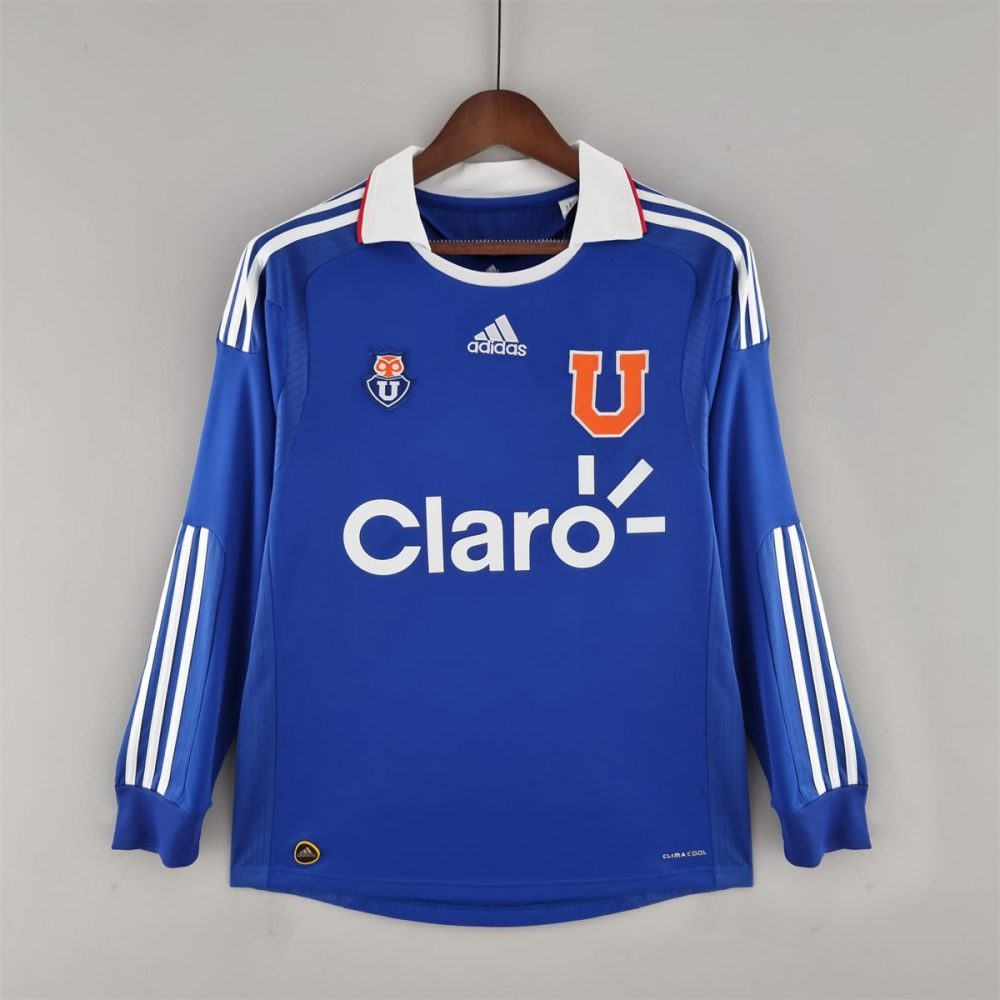 Retro Universidad de Chile 2011 Home Long Sleeve jersey Fan Version