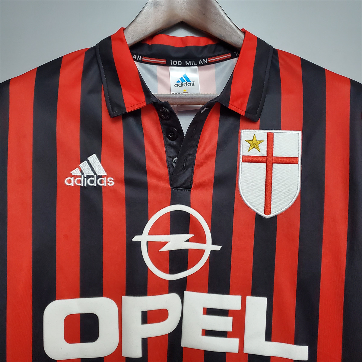 Retro AC Milan 99/00 Home jersey Fan Version