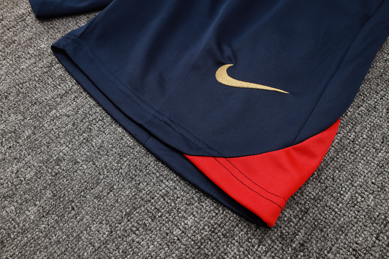 24/25 England royal blue Training Set Shirt and Shorts