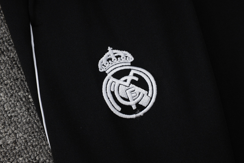 2024/25 Real Madrid White Jacket Training Suit Set Football Team Shirt Sports Fashion