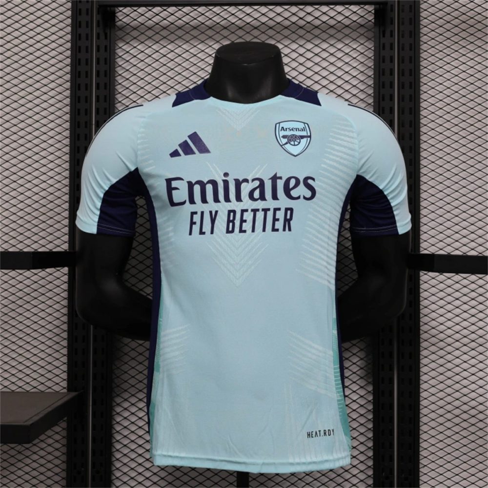 24/25 Arsenal pre match training uniform jersey Player Version