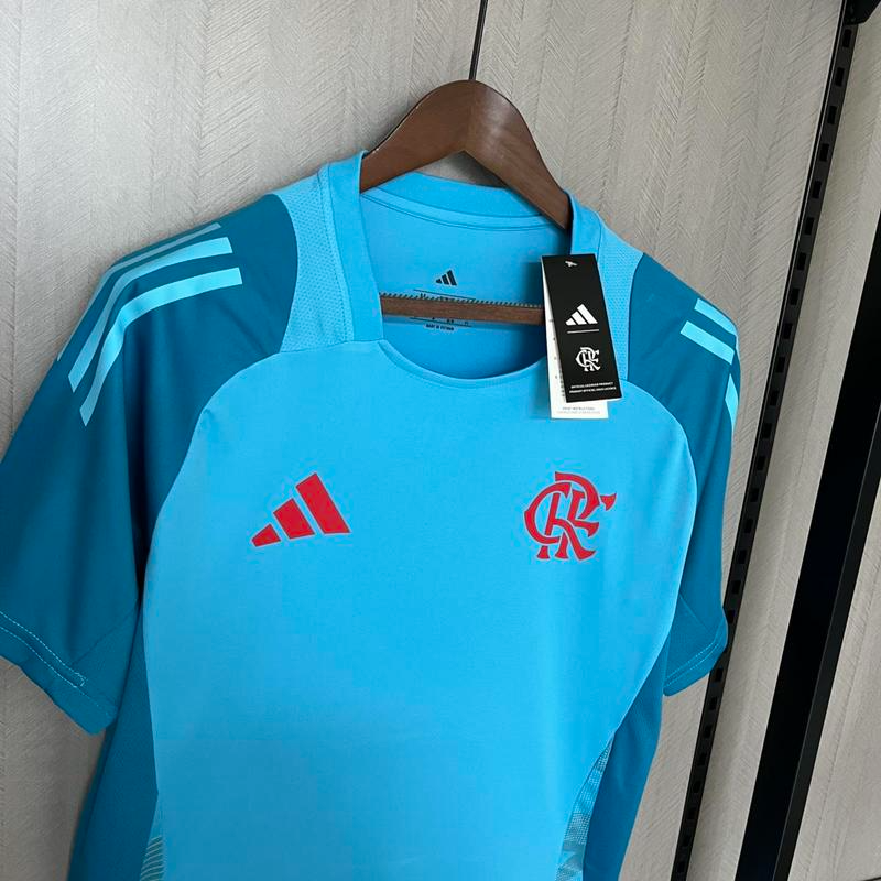 2025/26 Flamengo Training Jersey Light Blue Jersey Fan Version