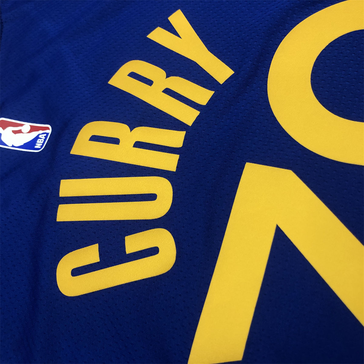 NBA Golden State Warriors V neck Blue Jersey CURRY#30 S-XXL