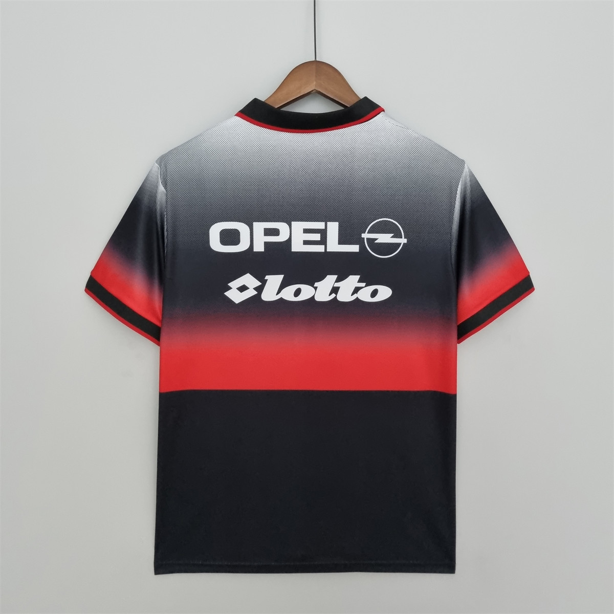 Retro AC Milan 95/96 Training Suit Black  jersey Fan Version