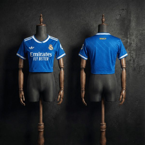 Women's Football Vest 25/26 Real Madrid Second Away Jersey