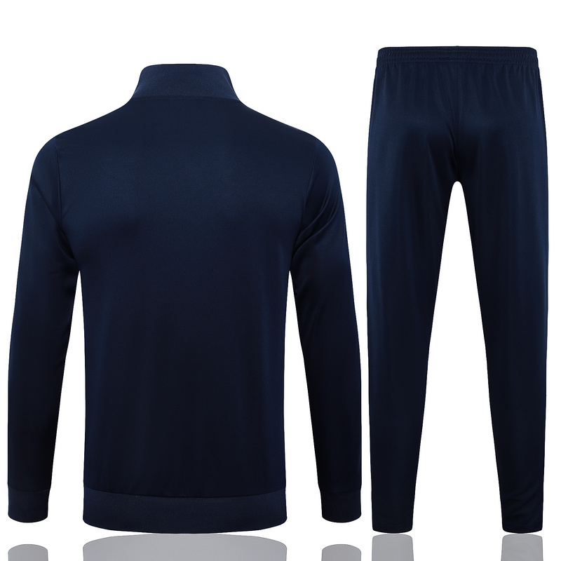 2024/25 Real Madrid Royal blue Jacket Training Suit Set Football Team Shirt Sports Fashion