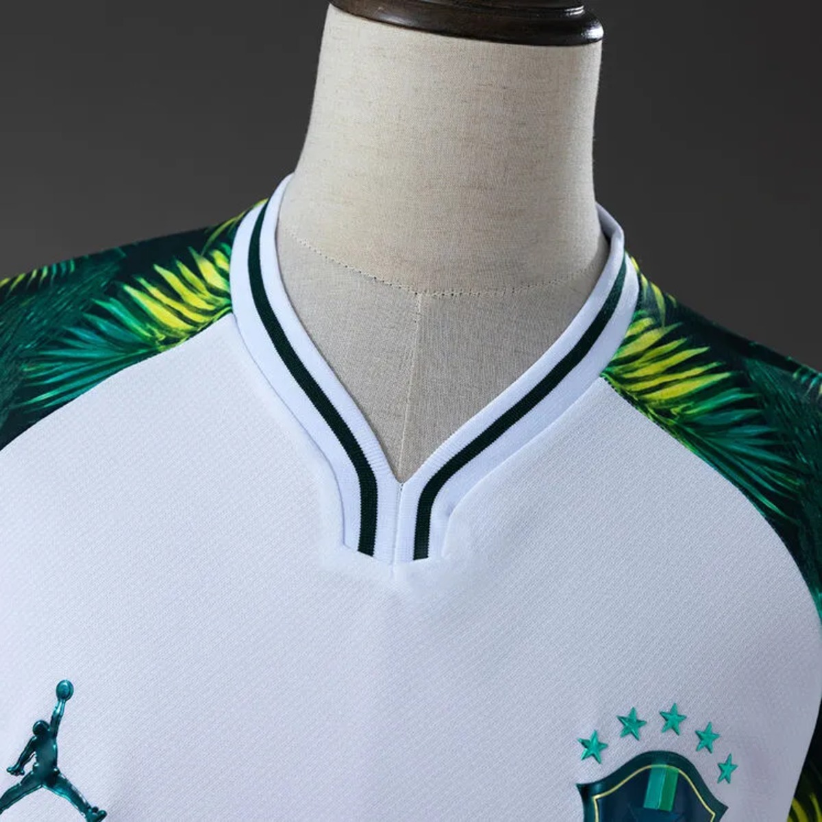 2026 Brazil x Jordan Jungle Heritage Legend Jersey Fan version