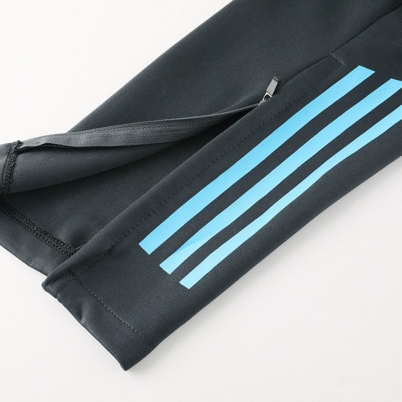 2024 Argentina dark grey Jacket Training Suit Set Football Team Shirt Sports Fashion