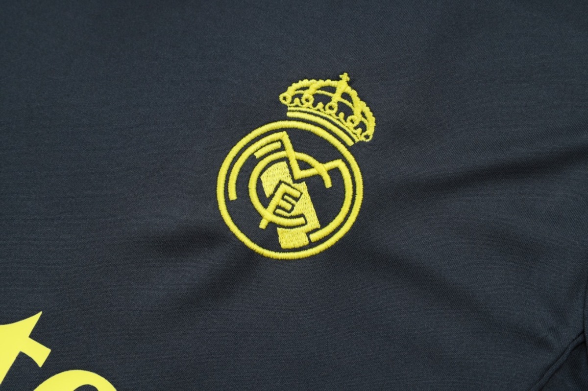 2026 Real Madrid Dark gray Training Set Shirt and Shorts