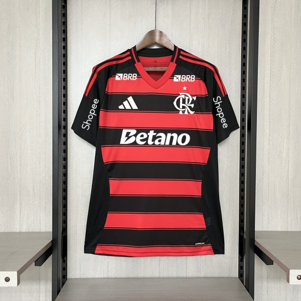 2025/26 Flamengo Home Jersey Fan Version
