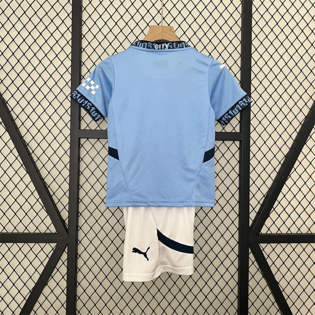 2024/25 kids Manchester City Home jersey Kid Kits Size 16-28