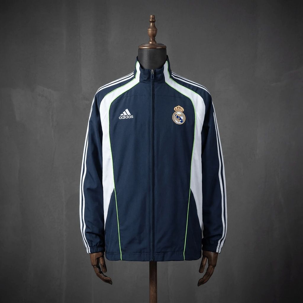 2026 Real Madrid Black Windbreaker Sport Unifom