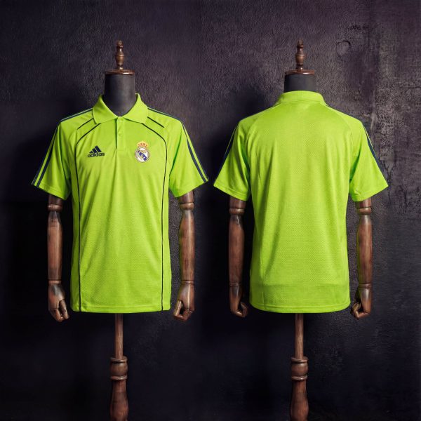 2025/26 Real Madrid Training Green Polo Fan version