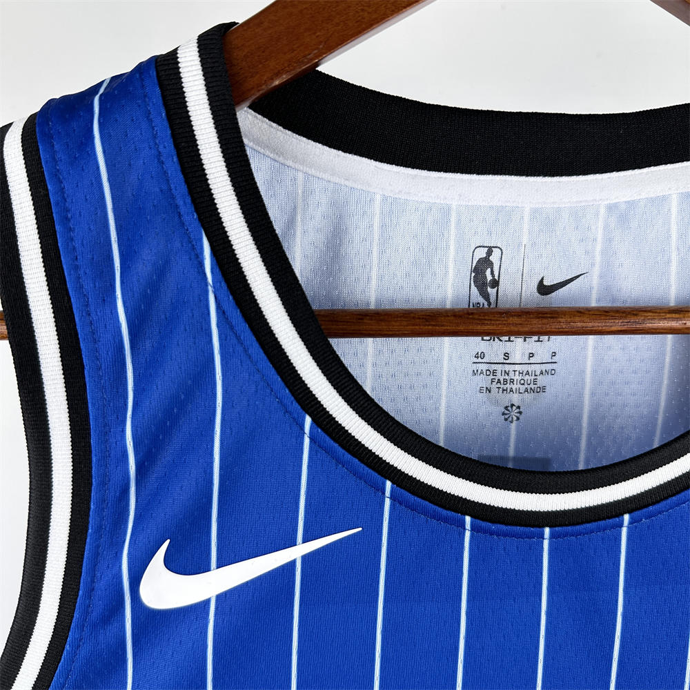NBA Orlando Magic 2019 Retro Edition Round Neck Blue Jersey HARDAWAY#1 S-XXL