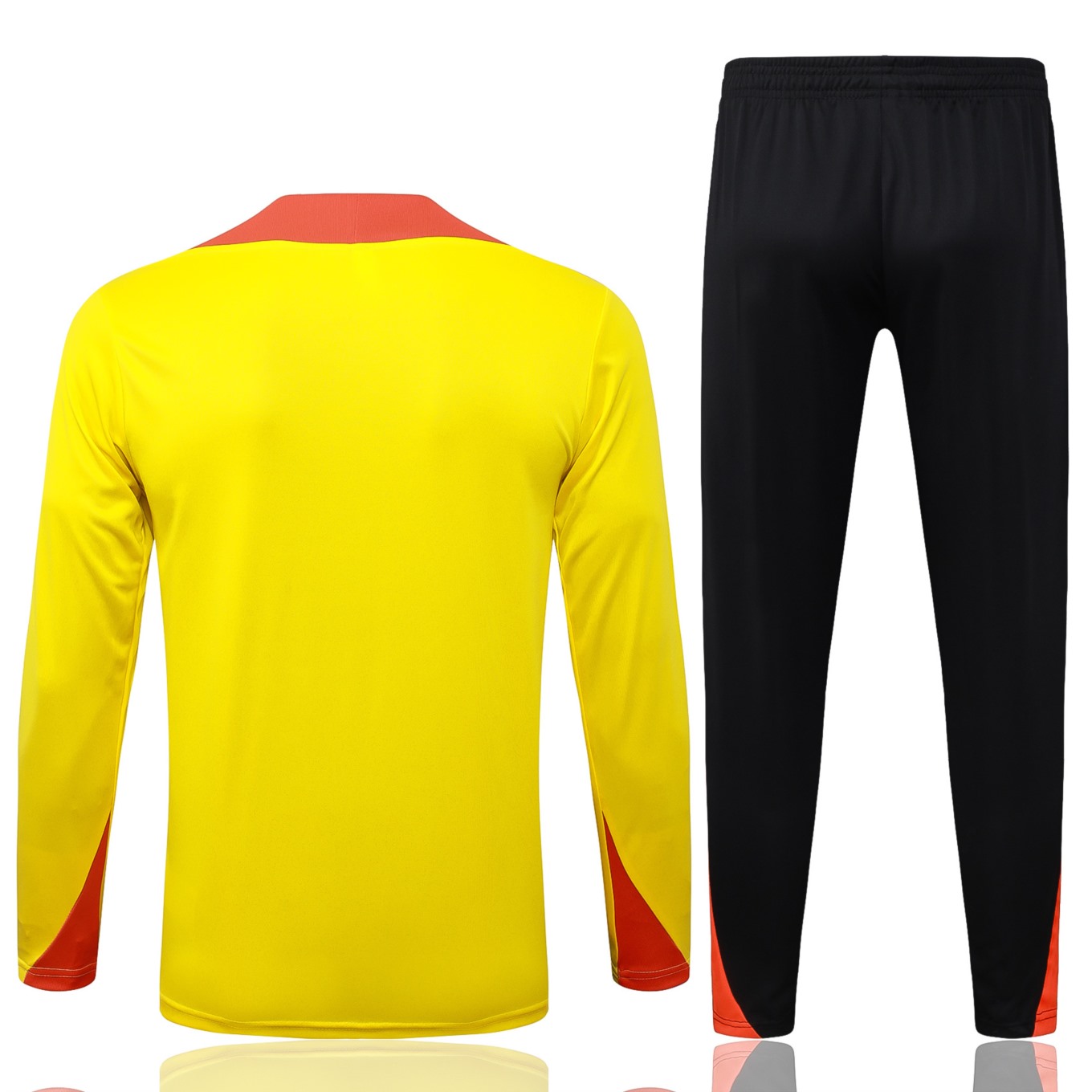 202526 Brazil Yellow Long-sleeved half-pull training kit Football team kit