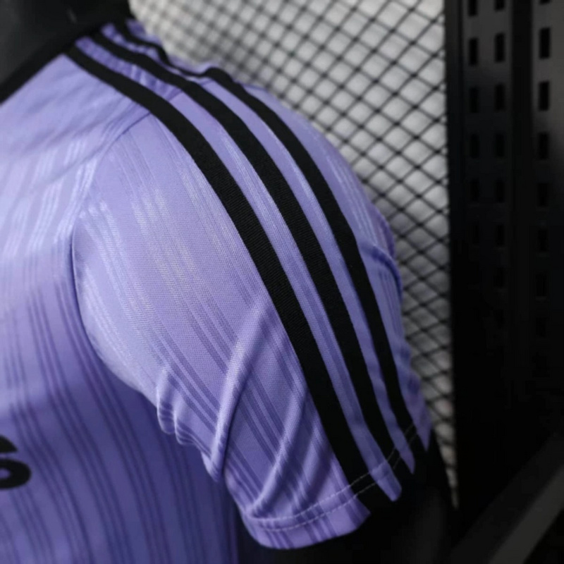 25/26 Adidas Trefoil casual Purple jersey Player Version