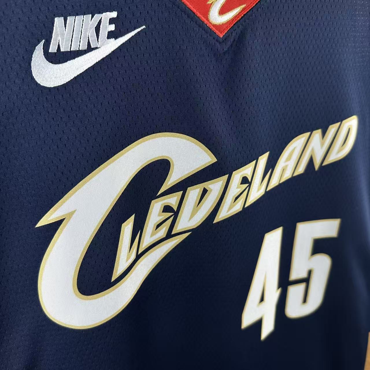 NBA Cleverland Cavaliers 2026 Vintage Style Black jersey MITCHELL#45