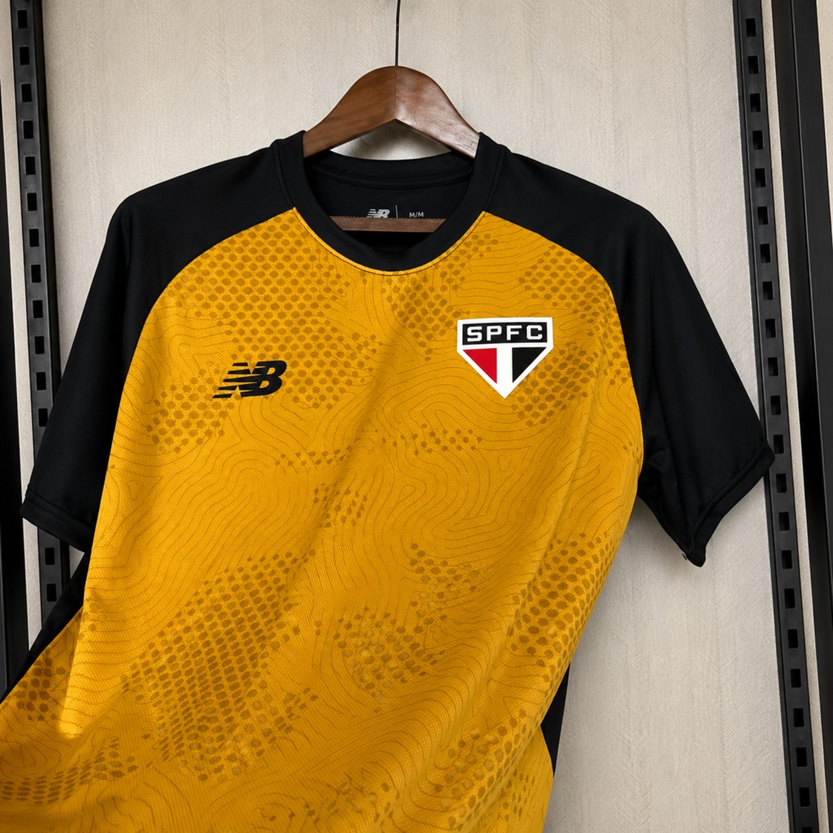 2026/27 Sao Paulo Training Yellow Jersey Fan Version