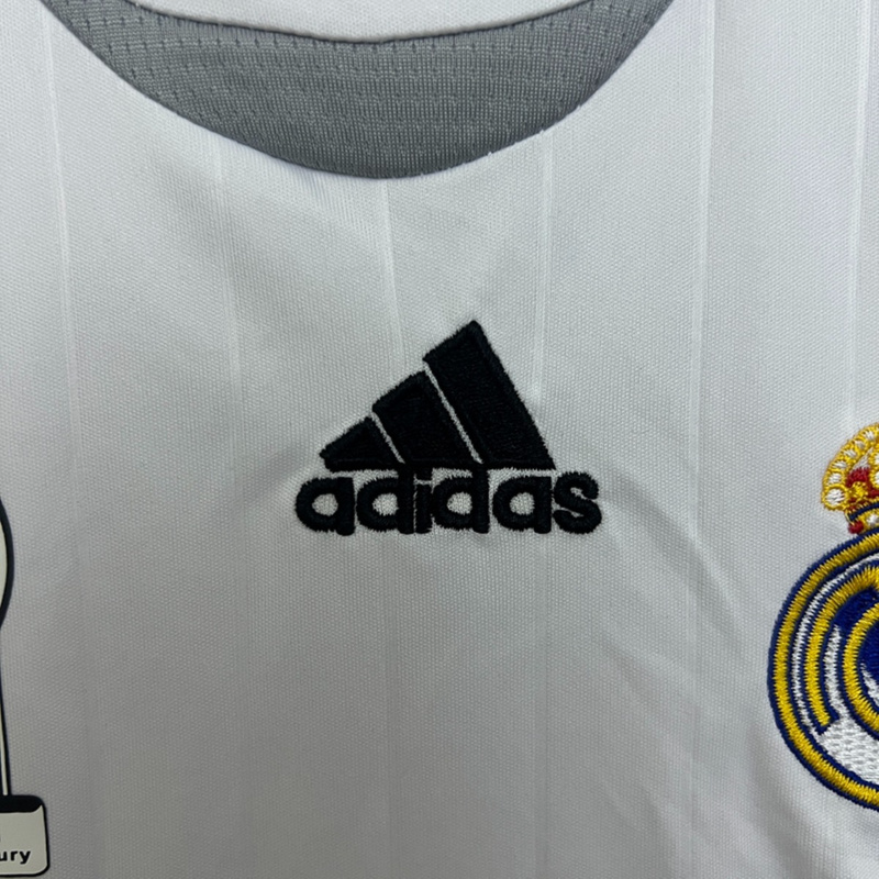 Retro Real Madrid 06/07 Home jersey Kid Kits Size 16-28