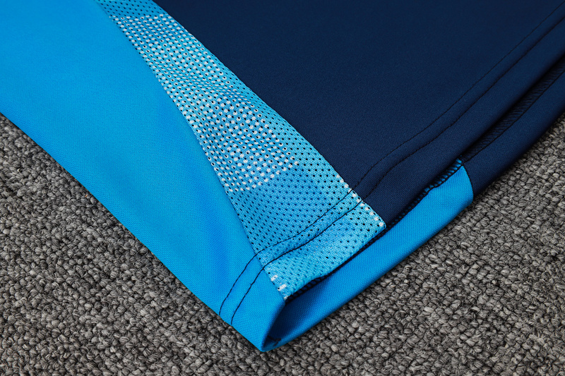 24/25 Flamengo Royal blue Long-sleeved half-pull training kit Football team kit