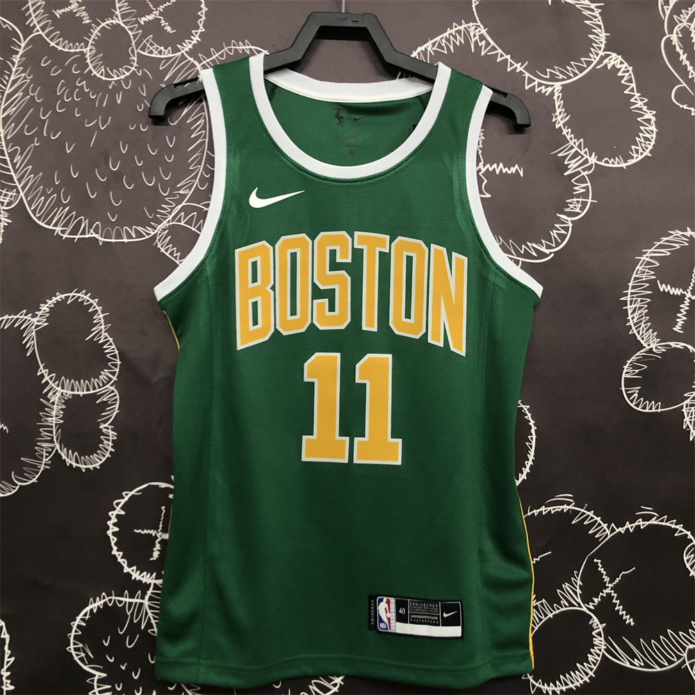 NBA Boston Celtics Round Neck Green Jersey S-XXL