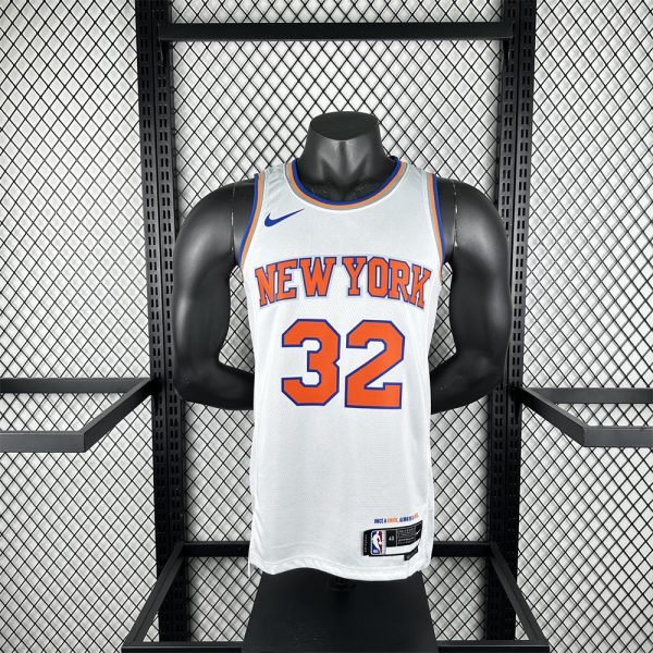 NBA New York Knicks RoundNeck White jersey TOWNS#32 S-XXL