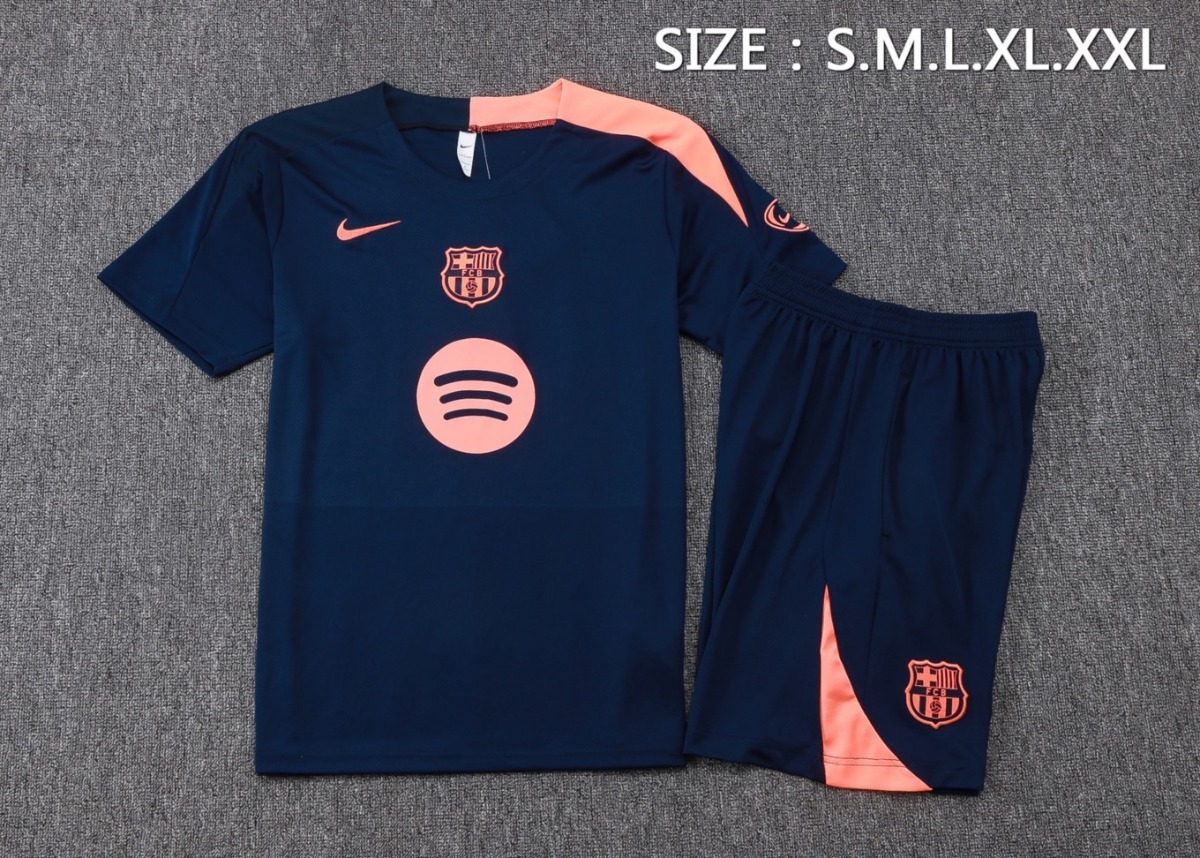2026 Barcelona Royal blue Training Set Shirt and Shorts