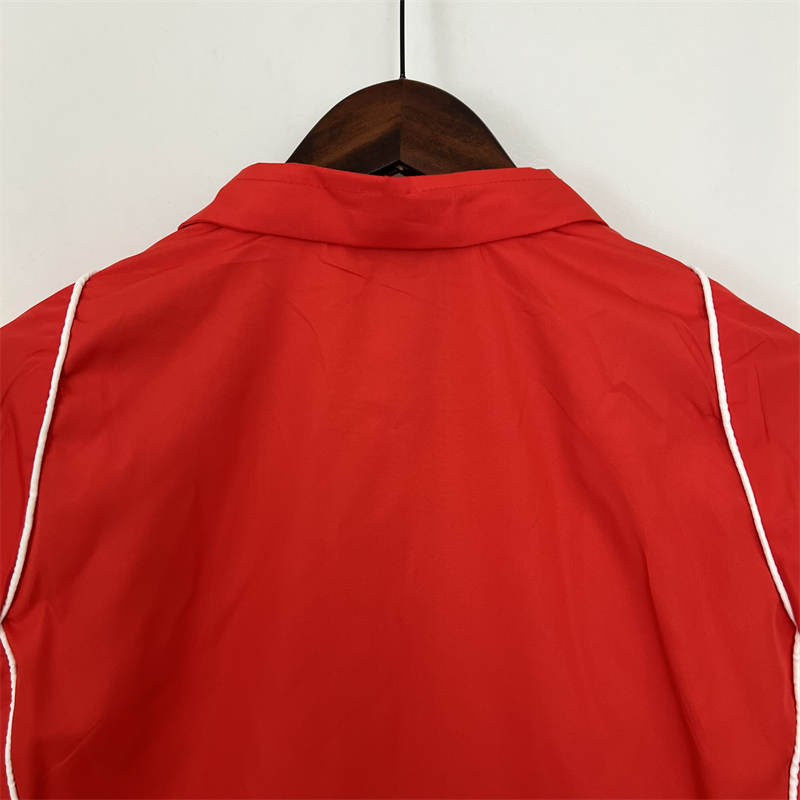 2023 new windbreaker Manchester United red Sport Unifom jersey Sport Unifom