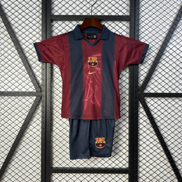 2025/26 Barcelona Barça x Travis Scott jersey kids Kits size: 16-28