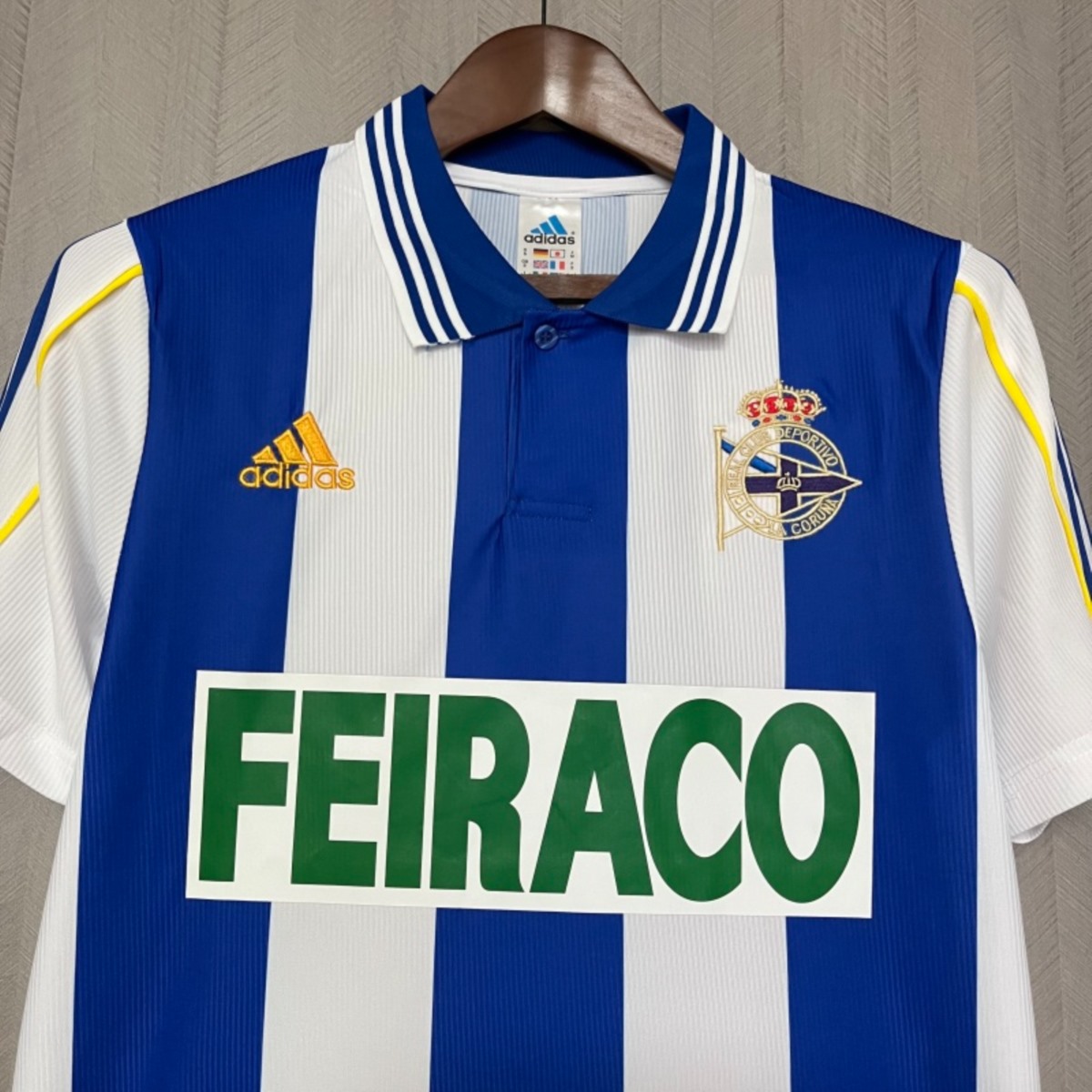 Retro Deportivo La Coruna 99/00 Home jersey Fan Version