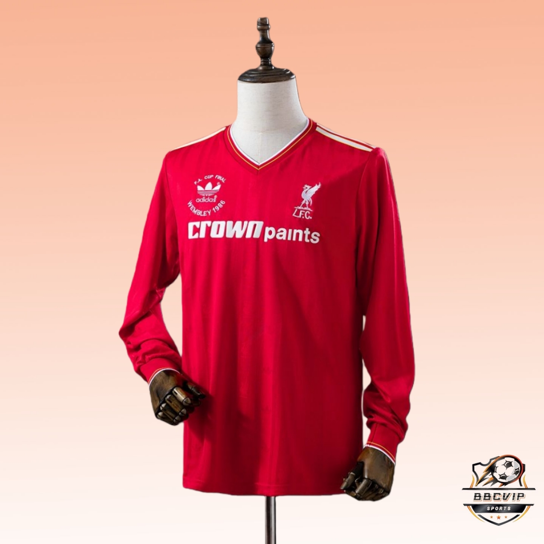 Retro Liverpool 1985/86 Home jersey Fan Version