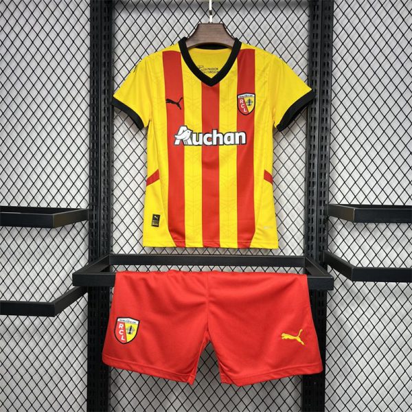 2024/25 RC Lens Home jersey Kid Kits Size 16-28