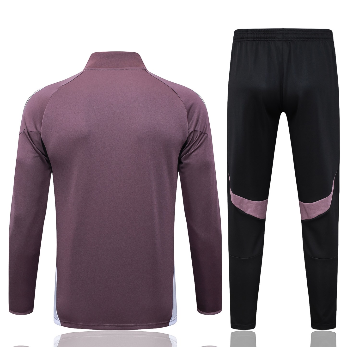 2025/26 Manchester United Dusty Purple Jacket Training Suit Set Football Team Shirt Sports Fashion