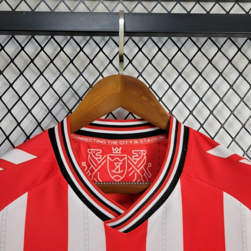2025/26 Sunderland Home jersey Fan version