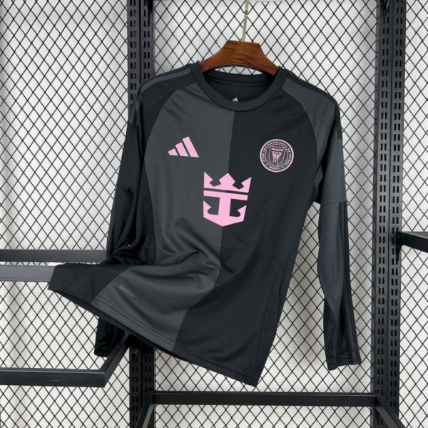2025/26 Inter Miami Away  Long Sleeve jersey Fan Version