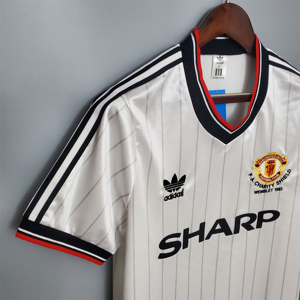 Retro Manchester United 1983 away jersey Fan Version