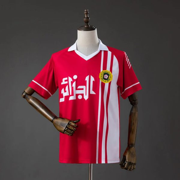 Retro 1986 Algeria Away Jersey Fan Version