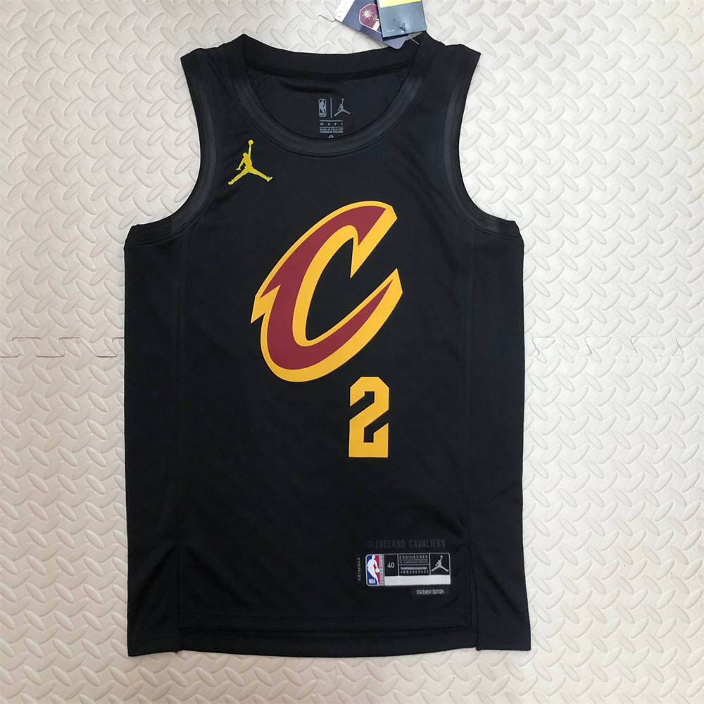 NBA Cleverland Cavaliers Round Neck Black jersey IRVING#2 S-XXL