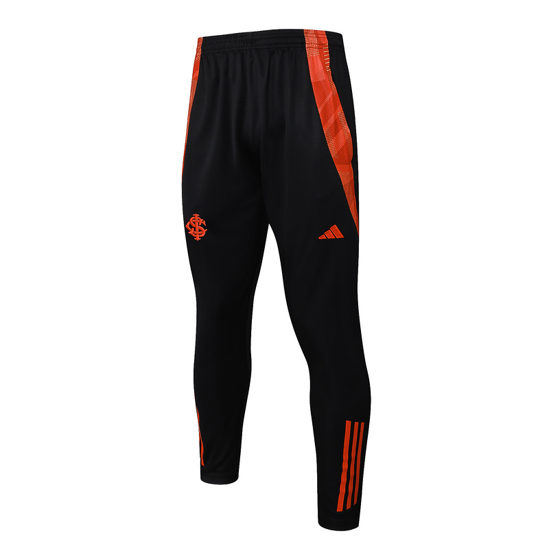 24/25 Internacional Black Long-sleeved half-pull training kit Football team kit