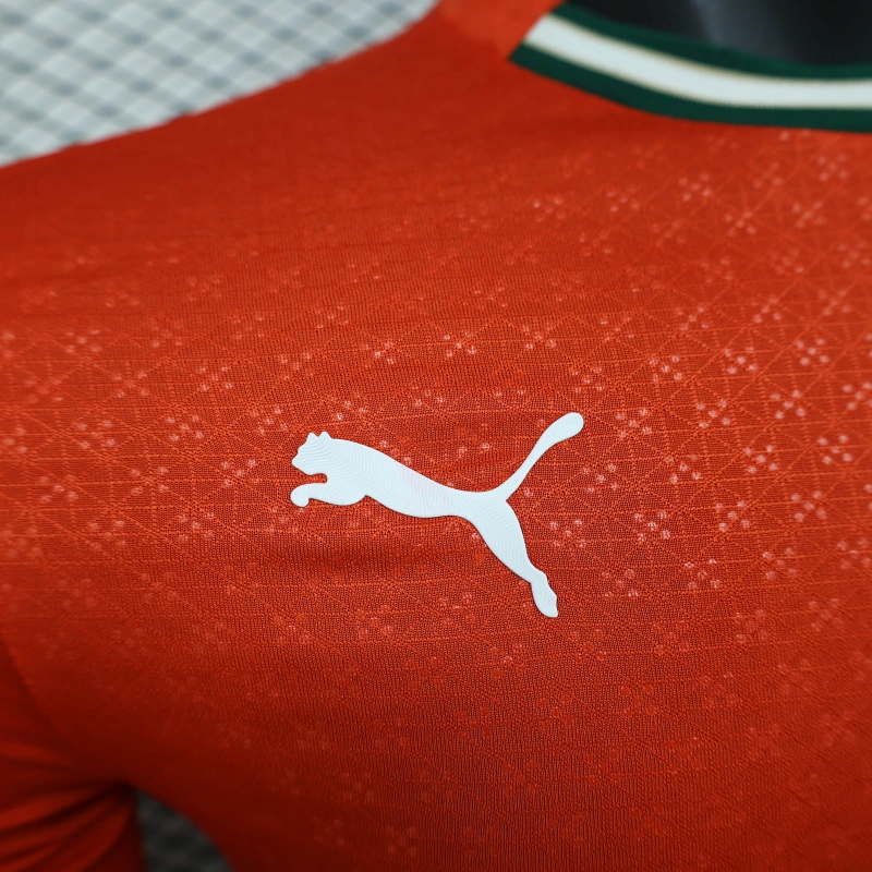 2025/26 Portugal Home Long Sleeve Jersey Player Version