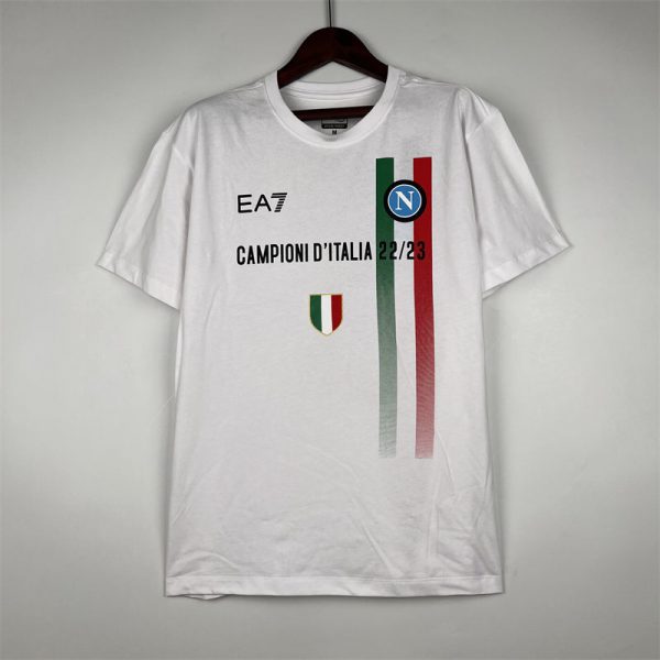 2023/24 Naples White Jersey Fan Version