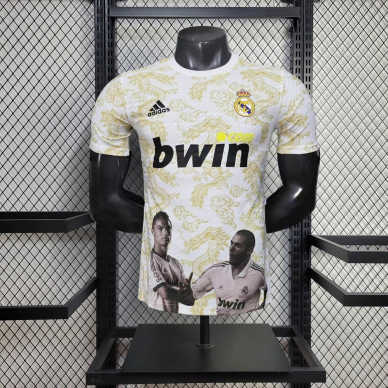 2025/26 Real Madrid Ronaldo & Benzema Special Edition jersey Player Version