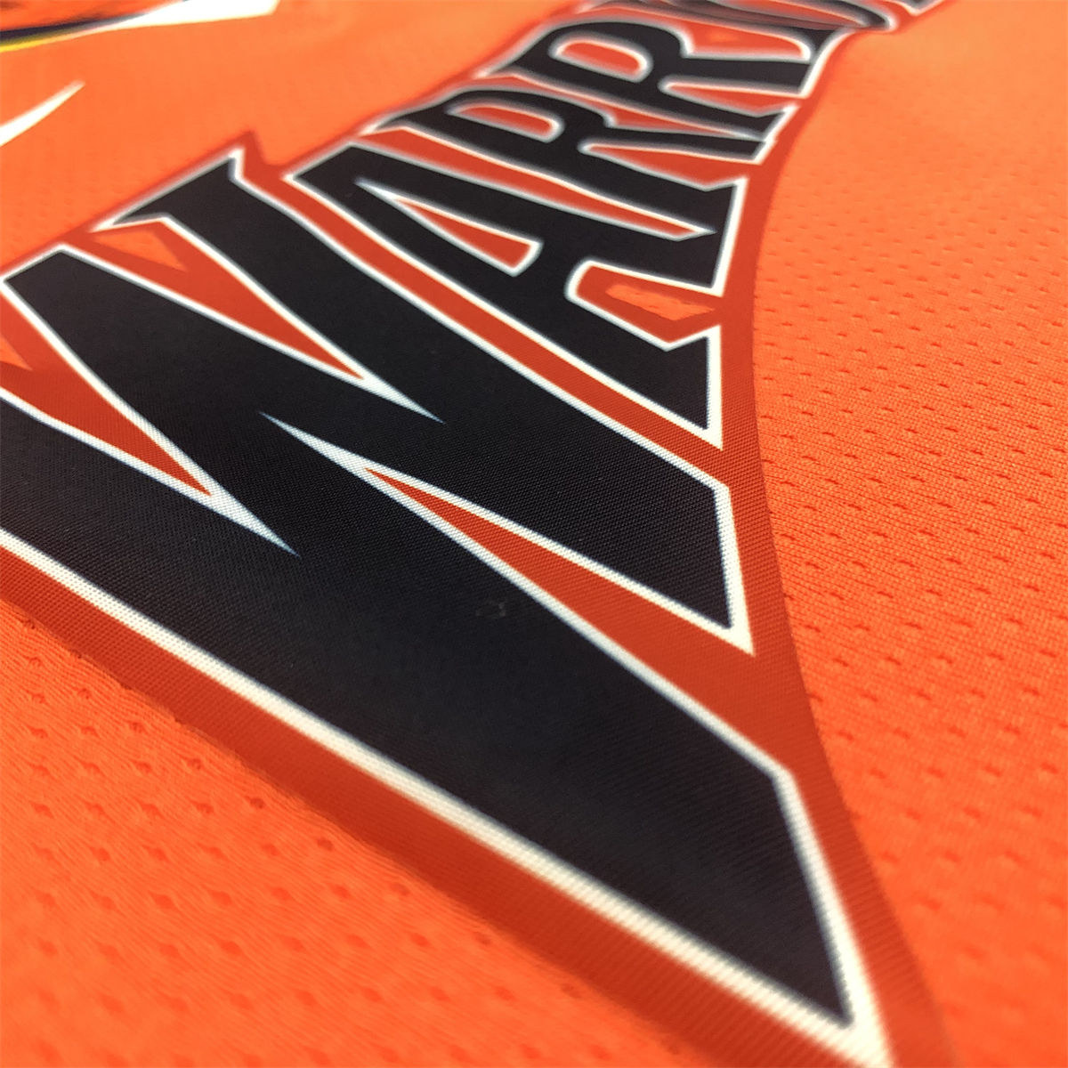NBA Golden State Warriors V neck Orange Jersey THOMPSON#11 S-XXL